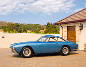 FRR 15 RK0041 01
1963 Ferrari 250 GTL Berlinetta Lusso Blue 3/4 Front View On Driveway