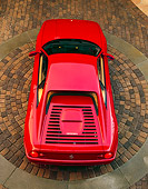 FRR 15 RK0016 02
1995 Ferrari 355 Berlinetta Red Overhead On Brick Pavement