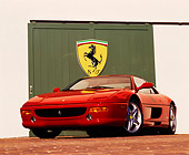 FRR 15 RK0026 03
1995 Red Ferrari F355 Berlinetta Lower 3/4 Front View By Ferrari Garage Door
