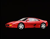 FRR 15 RK0027 06
1995 Ferrari F355 Berlinetta Red 3/4 Side View Studio Background