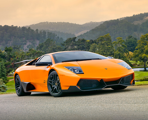 LAM 01 BK0012 01 2010 Lamborghini Murci lago LP6704 SV Orange 3 4