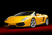 LAM 01 BK0029 01
2012 Lamborghini LP 550-2 Spyder Gallardo Yellow 3/4 Front View In Studio