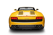 LAM 01 BK0036 01
2012 Lamborghini Gallardo Yellow Rear View In Studio