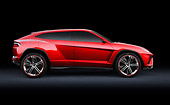 LAM 01 BK0048 01
2013 Lamborghini Urus Red Profile View In Studio