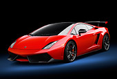 LAM 01 BK0052 01
2012 Lamborghini Gallardo LP 570-4 Red 3/4 Front View In Studio