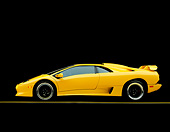 LAM 01 RK0155 01
1999 Lamborghini SV Diablo Yellow Profile View Studio