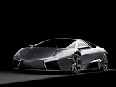LAM 01 RK0736 01
2008 Lamborghini Reventon Gray 3/4 Front View Studio