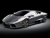 LAM 01 RK0737 01
2008 Lamborghini Reventon Gray 3/4 Front View Studio
