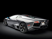 LAM 01 RK0739 01
2008 Lamborghini Reventon Gray 3/4 Rear View Studio