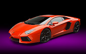 LAM 01 RK0783 01
2012 Lamborghini Aventador Tangerine 3/4 Front View In Studio