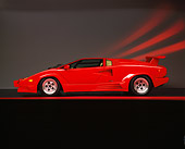 LAM 01 RK0046 02
1989 Lamborghini Countach Red Profile View Studio