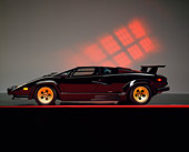 LAM 01 RK0120 02
1988 Lamborghini Countach Black Profile View Studio