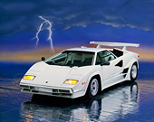 LAM 01 RK0145 05
1985 Lamborghini Countach White 3/4 Front View Studio