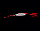 LAM 01 RK0252 10
Lamborghini Countach Red Profile Silhouette Top Lighting Studio