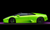 LAM 01 RK0579 01
2006 Lamborghini Murcielago Roadster Lime Green Profile