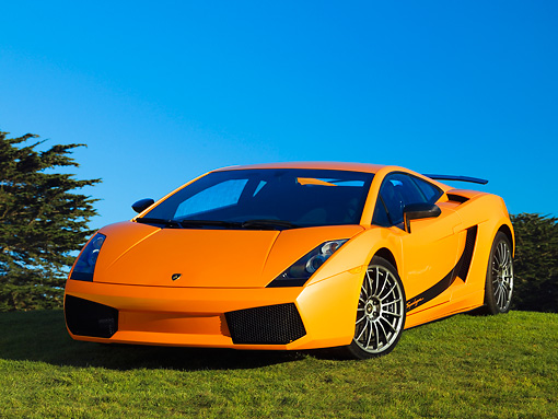 LAM 01 RK0633 02 2007 Lamborghini Gallardo Superleggera Orange With Black