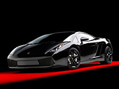 LAM 01 RK0668 01
2007 Lamborghini Gallardo Nera Black 3/4 Front View Studio