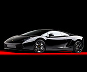 LAM 01 RK0669 01
2007 Lamborghini Gallardo Nera Black 3/4 Front View Studio