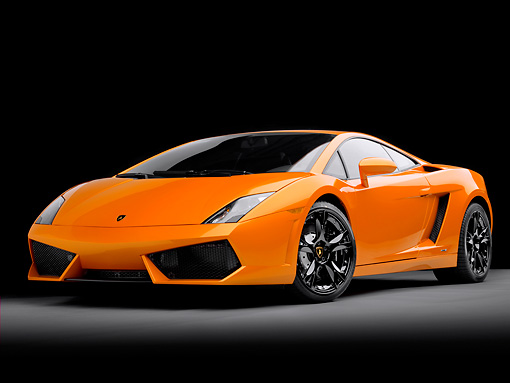 LAM 01 RK0716 01 2009 Lamborghini Gallardo LP5604 Orange 3 4 Front