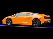 LAM 01 RK0718 01
2009 Lamborghini Gallardo LP560-4 Orange 3/4 Rear View Studio