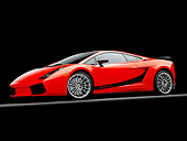 LAM 01 RK0731 01
2008 Lamborghini Gallardo Superleggera Red 3/4 Front View Studio