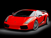 LAM 01 RK0732 01
2008 Lamborghini Gallardo Superleggera Red 3/4 Front View Studio