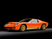 LAM 03 RK0024 01
1972 Lamborghini Miura Orange 3/4 Front View Studio