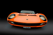 LAM 03 RK0029 01
1972 Lamborghini Miura Orange Head On View Studio