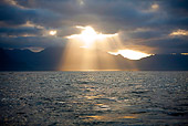LAN 01 GL0007 01
Sunset On Cape Peninsula At False Bay, South Africa