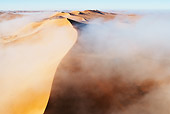 LAN 01 MH0029 01
Thick Fog From Atlantic Ocean Blanketing Dunes Namib Desert