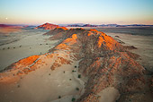 LAN 01 MH0038 01
Aerial View Of Red Sand Dunes At Dusk Namib Desert