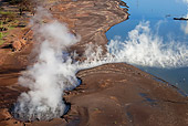 LAN 01 MH0058 01
Aerial View Of Geyser And Hot Springs At Lake Bogoria Kenya