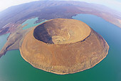 LAN 01 MH0088 01
Aerial View Of Lake Turkana (World's Largest Alkaline Lake) In Great Rift Valley, Northern Kenya