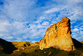 LAN 01 MH0094 01
Brandwag Rock With Orange Sandstone Cliffs In Golden Gate Highlands National Park, South Africa