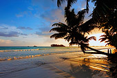 LAN 01 MH0102 01
Sunrise At Secluded Beach On Mahe Island, Seychelles