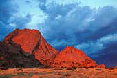 LAN 01 MH0114 01
Spitzkoppe (Bald Granite Peaks) In Namib Desert At Dusk In Namibia