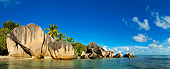 LAN 01 MH0135 01
Panoramic View Of Granite Boulders And Coast Of La Digue Island At Anse Source d'Argent Beach, Seychelles
