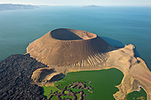 LAN 01 MH0140 01
Aerial View Of Nabuyatom Crater South Of Lake Turkana, Kenya
