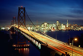 LAN 03 RK0094 01
San Francisco Bay Bridge And Cityscape At Night