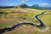 LAN 04 MH0001 01
Plains, Tepuis And River In Great Savanna Venezuela