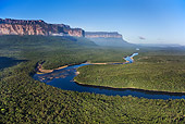 LAN 04 MH0002 01
Plains, Tepuis And River In Great Savanna Venezuela