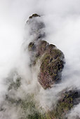 LAN 04 MH0004 01
Clouds Swirl Around Sumits Of Sandstone Mountains Venezuela