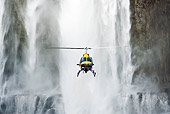 LAN 04 MH0010 01
Helicopter Flying In Front Of Aponwao Waterfall Venezuela