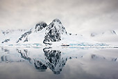 LAN 06 KH0005 01
Pleneau Island And Exploration Vessel At Antarctic Peninsula - Lemaire Channel