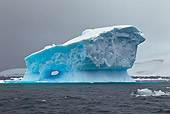 LAN 06 KH0012 01
Blue Iceberg At Point Portal On Antarctic Peninsula - Palmer Archipelago
