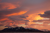 LAN 06 MC0002 01
Lenticular Clouds And Sunset At South Georgia Island Antarctica