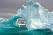 LAN 06 SK0002 01
Arched Iceberg Floating In Southern Ocean Off Western Antarctic Peninsula