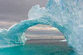 LAN 06 SK0003 01
Arched Iceberg Floating In Southern Ocean Off Western Antarctic Peninsula
