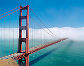 LAN 07 GR0046 01
Golden Gate Bridge In Summer Fog San Francisco