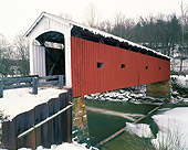 LAN 07 GR0053 01
Harra Covered Bridge During Winter In Washington County, Ohio